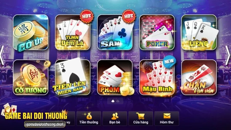 danh muc game bai doi thuong noi bat Danh mục game bài đổi thưởng nổi bật