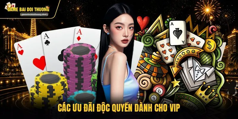 Các ưu đãi độc quyền dành cho VIP