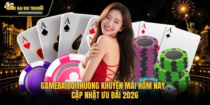Gamebaidoithuong Khuyến Mãi Hôm Nay