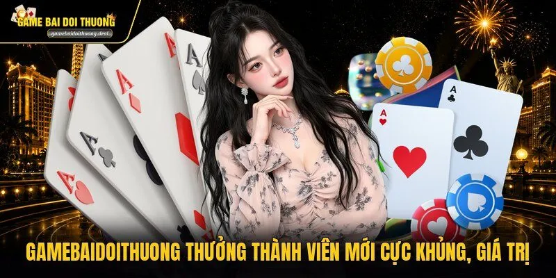 Gamebaidoithuong Thưởng Thành Viên Mới