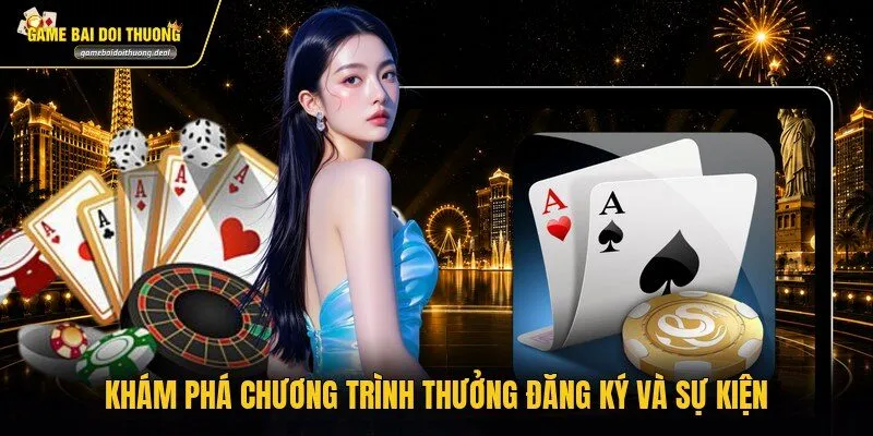 Khám phá chương trình thưởng đăng ký và sự kiện