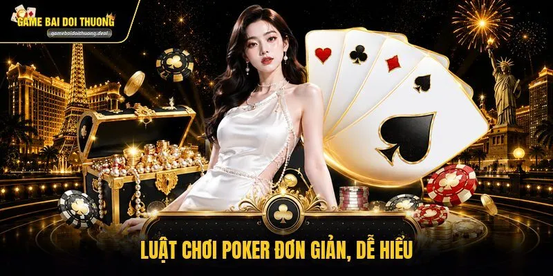 Luật chơi Poker đơn giản, dễ hiểu